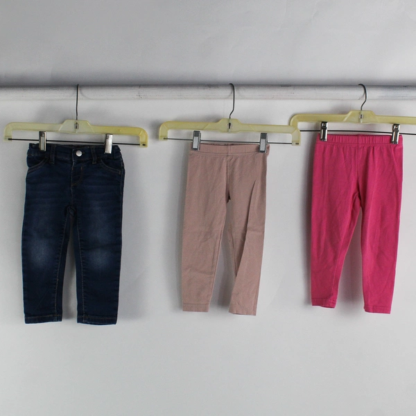 Lot of 6 Mixed Brands Toddler Girls 2T 3 Sets of Shirts and Pants Outfits