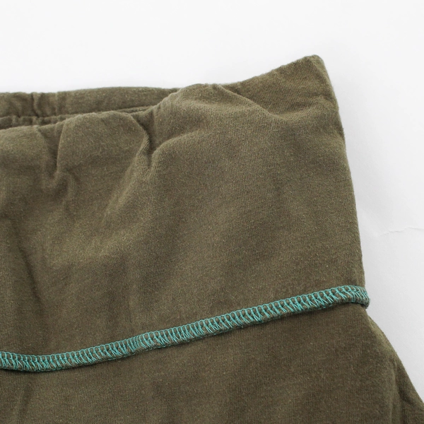 Natural Life Women's L Olive Green Thigh Length Skirt 100% Cotton