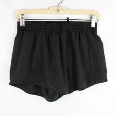 Athletic Works Girls XL (14-16) Black Active Running Shorts with Liner