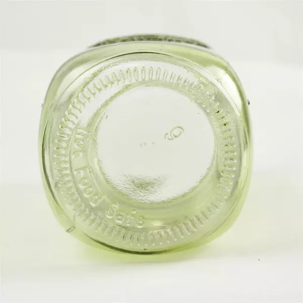Vintage Jardin Green Mason Jar 24 oz
