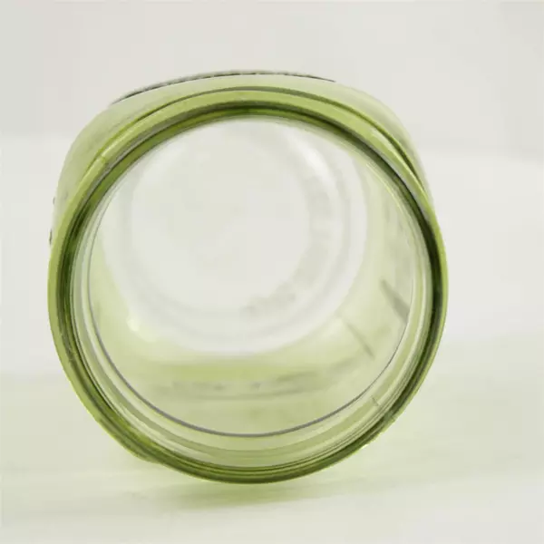 Vintage Jardin Green Mason Jar 24 oz