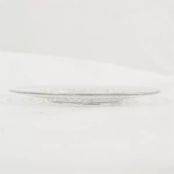 Imperial Glass Cape Cod Clear Salad Plate 6.75in Scalloped Diamond Point