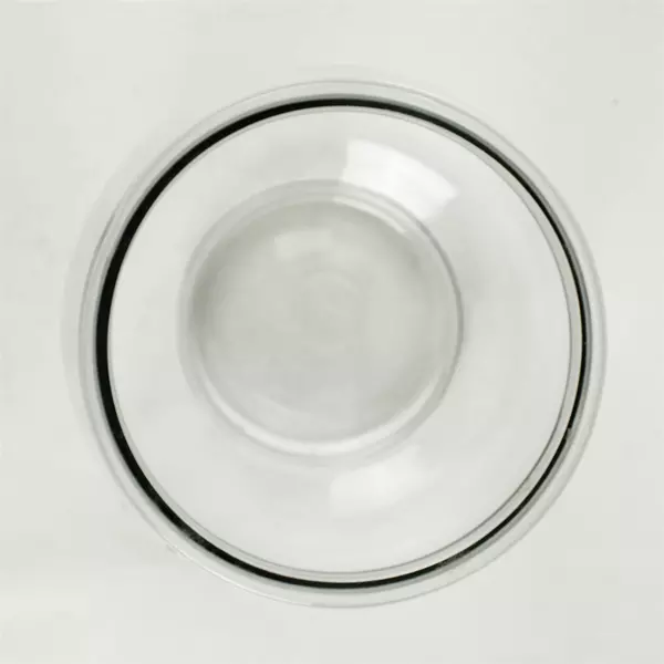 Anchor Hocking Round Glass Fish Bowl 6.75in Smooth Edge Decorative Vase