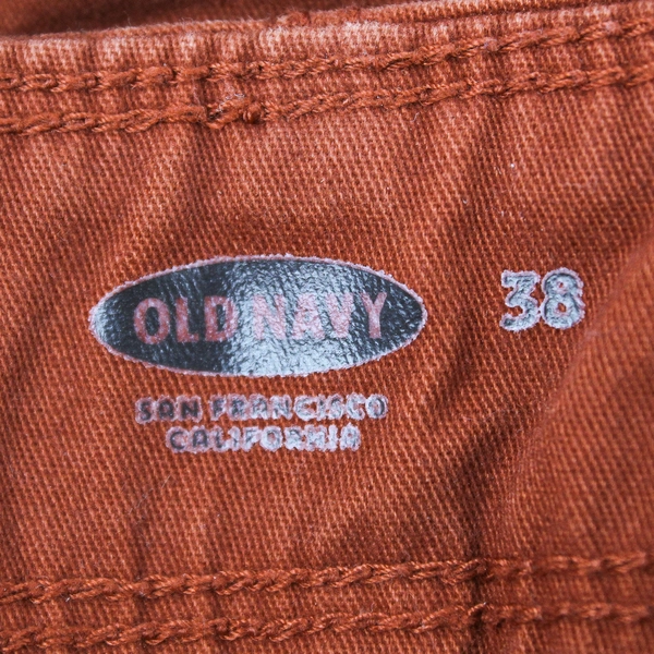 Old Navy Men's 38 Rust Colored Khaki Shorts