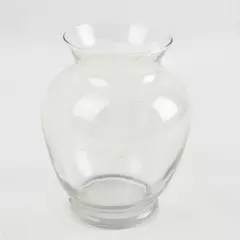 Clear Glass Vase  Ginger Jar Design Wedding