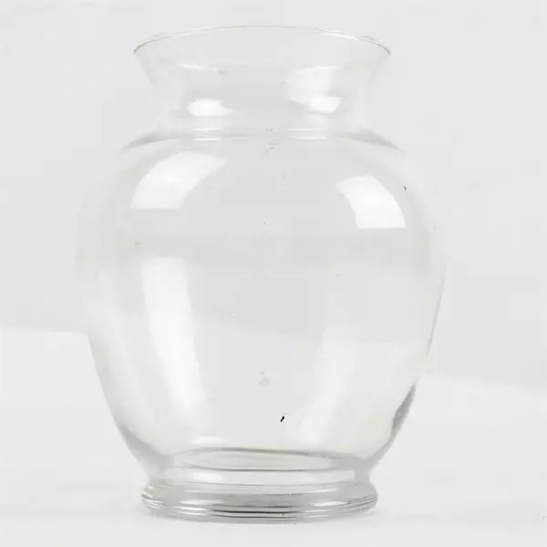 Clear Glass Vase  Ginger Jar Design Wedding