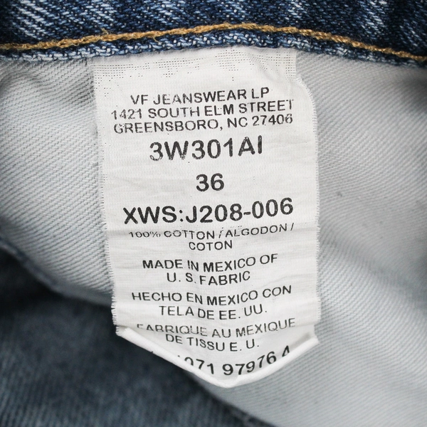 Wrangler Men's 36 Riggs DuraShield Blue Denim Work Shorts