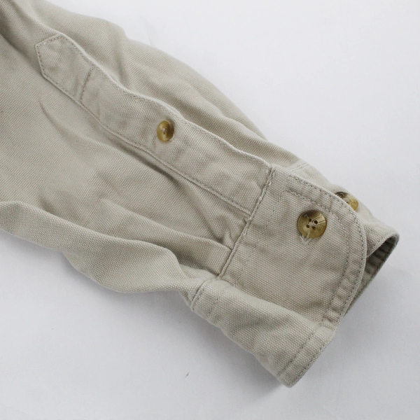 Vintage Lee Men's XL Ivory Casual Collection Long Sleeve Button Down Shirt