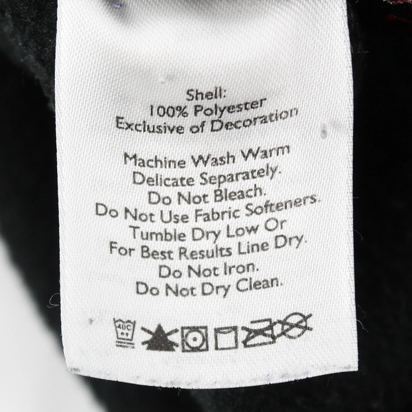 Eddie Bauer Men's L Black Fleece Full Zip Vest with Zippered Pockets