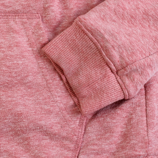 Cat & Jack Hoodie Girls Size M 8-10 Pink Sherpa Lined Fleece Full Zip Up Jacket