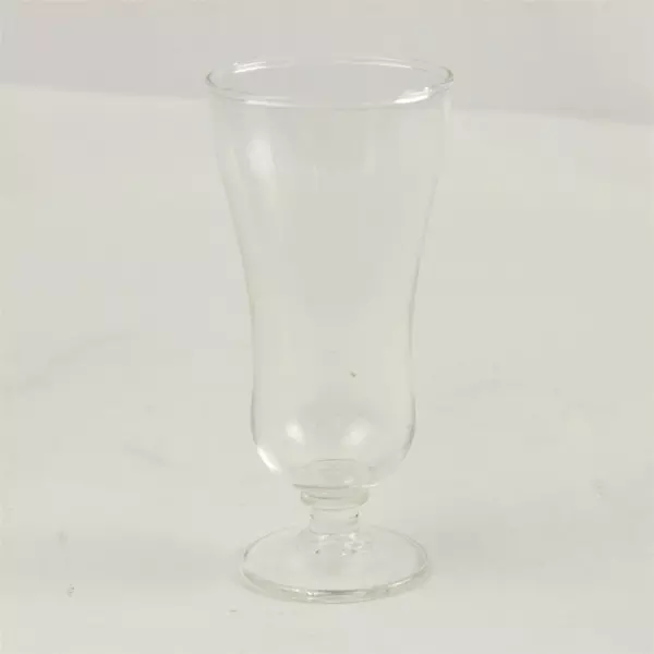 Vintage Gastonbury Lotus Plain Blown Glass Parfait Cup 6"