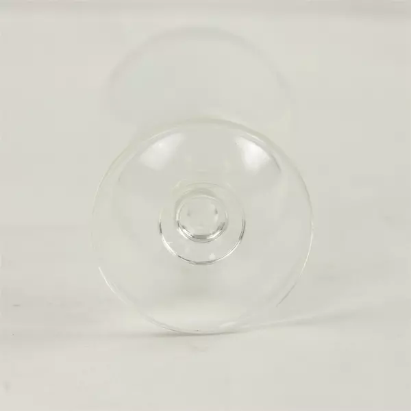 Vintage Gastonbury Lotus Plain Blown Glass Parfait Cup 6"