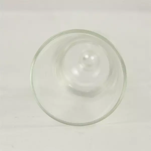 Vintage Gastonbury Lotus Plain Blown Glass Parfait Cup 6"