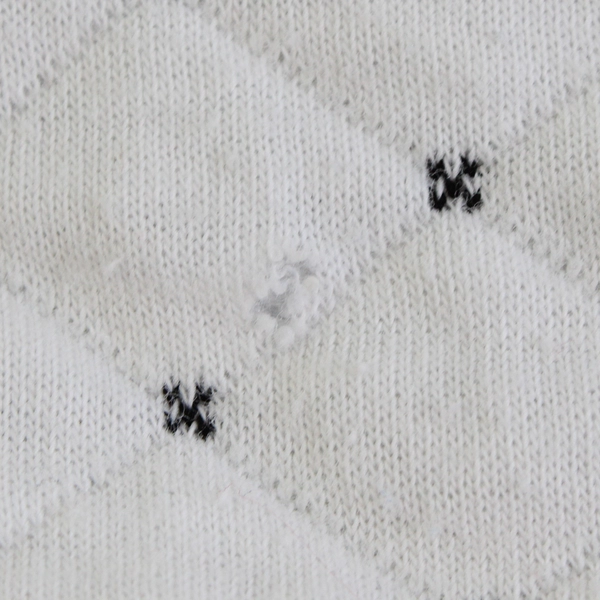 Liz Claiborne Women's S White/Black Weekend Pullover Sweater