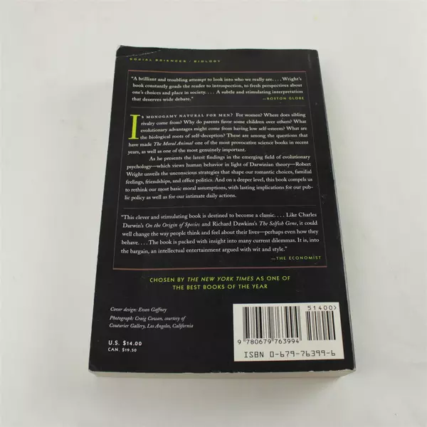 The Moral Animal by Robert Wright Why We Are the Way We Are