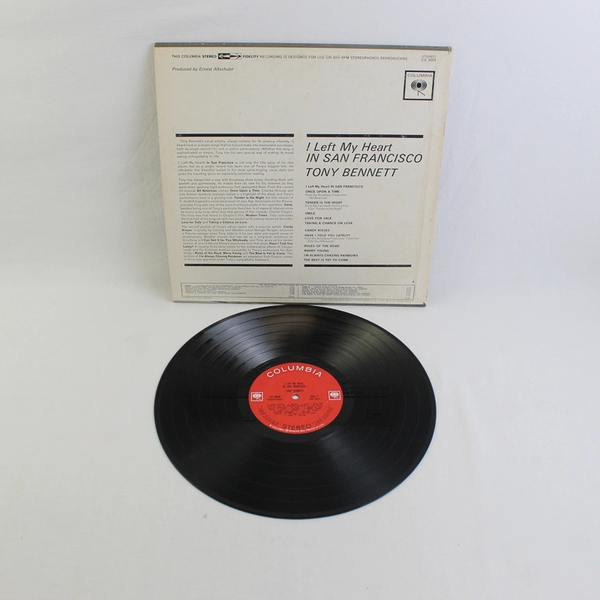 Tony Bennett I Left my Heart in San Francisco 1962 Columbia 6 Eye CS8669