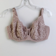 Soma Dusty Rose Unlined Underwired Lacy Bra Women's Size 36DD