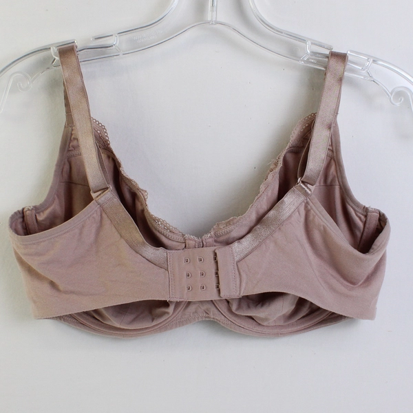 Soma Dusty Rose Unlined Underwired Lacy Bra Women's Size 36DD