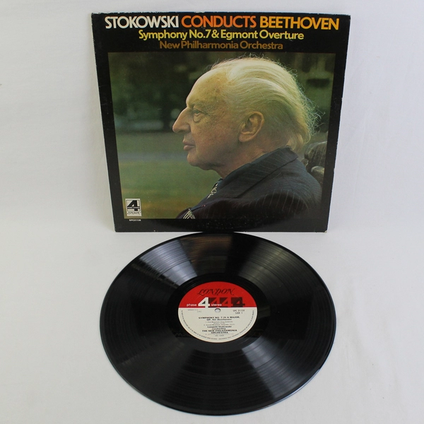 Stokowski Conducts Beethoven New Philharmonia Orchestra LP London 1975