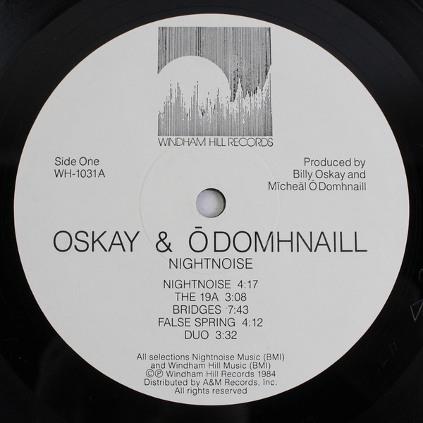 Billy Oskay & Micheal O'Domhnaill: Nightnoise 1984 Windham Hill 33RPM