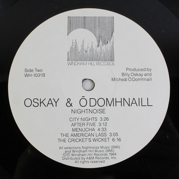 Billy Oskay & Micheal O'Domhnaill: Nightnoise 1984 Windham Hill 33RPM
