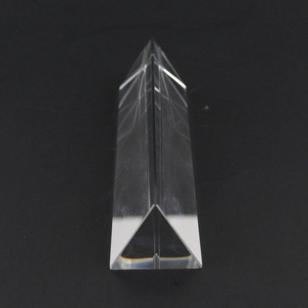 Amlong Crystal Triangle Prism in Box Used 1.5" x 6" Original Box