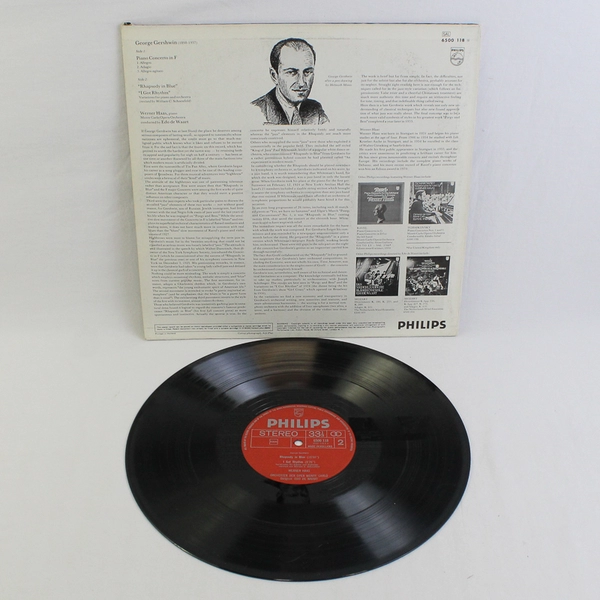 Gershwin Werner Haas Edo De Waart Piano Concerto in F Record LP 6500 118