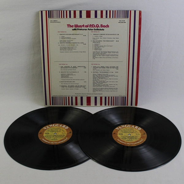 The Wurst of P.D.Q. Bach Double LP 12" Record Gatefold Vanguard [70]