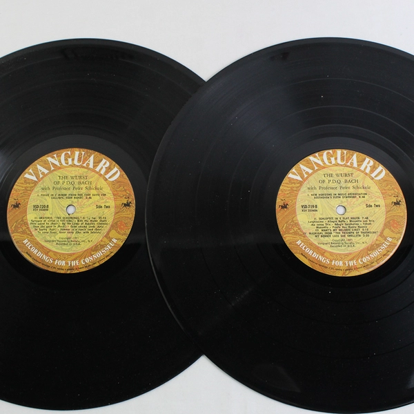 The Wurst of P.D.Q. Bach Double LP 12" Record Gatefold Vanguard [70]