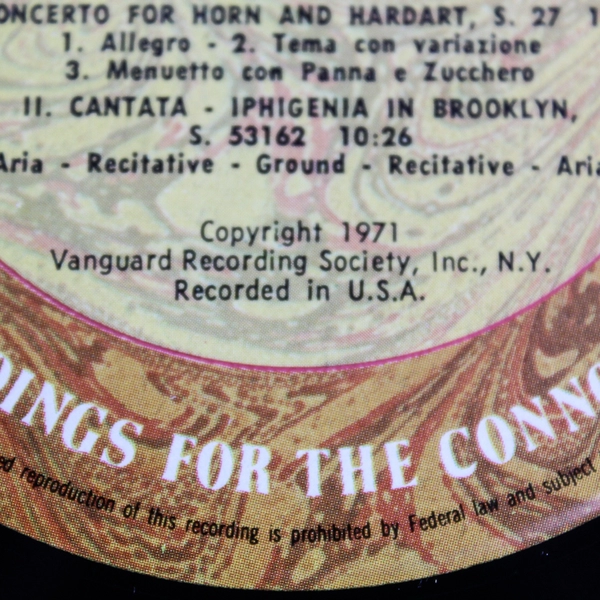 The Wurst of P.D.Q. Bach Double LP 12" Record Gatefold Vanguard [70]