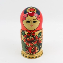 Six-Piece 9" Russian Wooden Nesting Dolls