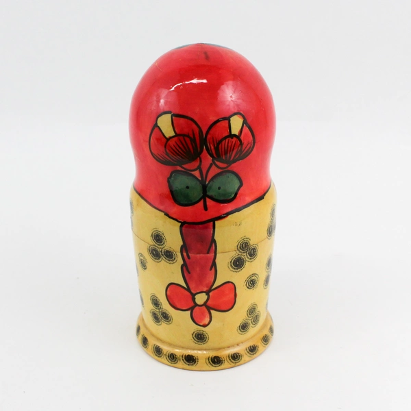 Six-Piece 9" Russian Wooden Nesting Dolls