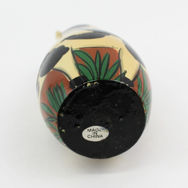 5 Farm Animals Wooden Nesting Doll Set Cow Pig Sheep Chickens