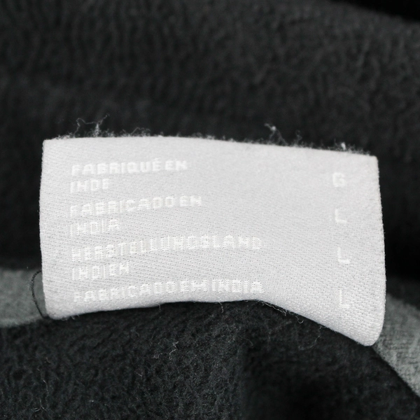 Columbia Black Stand Collar Zip-Up Jacket Men's Size Large