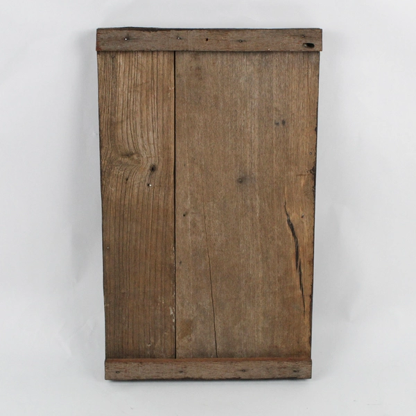 Traditional Asian Folk Art Lanna Style Handmade Wood Painting