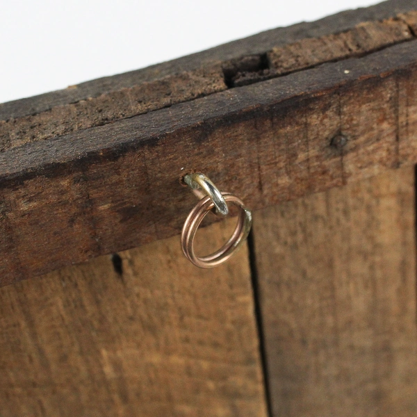 Asian Folk Art Traditional Lanna Style Handmade Wood Painting