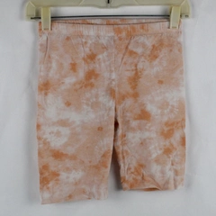 Gap Peach Orange Tie-Dye Pull-On Shorts Girls' Size Large 10