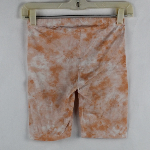 Gap Peach Orange Tie-Dye Pull-On Shorts Girls' Size Large 10