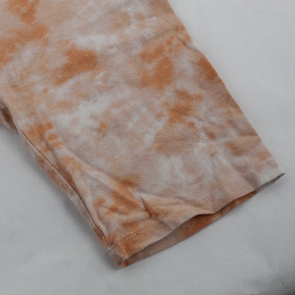 Gap Peach Orange Tie-Dye Pull-On Shorts Girls' Size Large 10