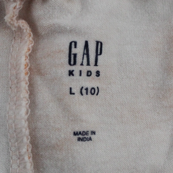 Gap Peach Orange Tie-Dye Pull-On Shorts Girls' Size Large 10