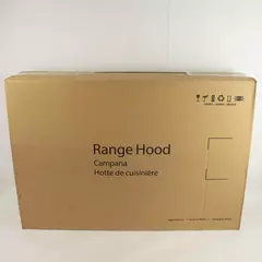 Black Stainless Steel 31" Range Hood New in Box Modern Vent Hood Sealed