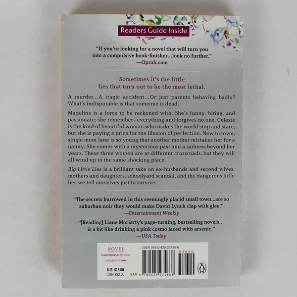 Big Little Lies By Liane Moriarty 2015 Paperback Novel