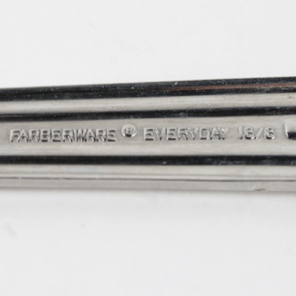 Lot of 5 Farberware Marissa Pattern 18/8 Stainless 4 Salad Forks 1 Teaspoon HTF