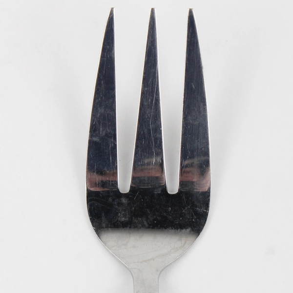 Lot Of 2 Cambridge Silver Codie Pattern Cold Meat Serving Forks 8.5" Stainless