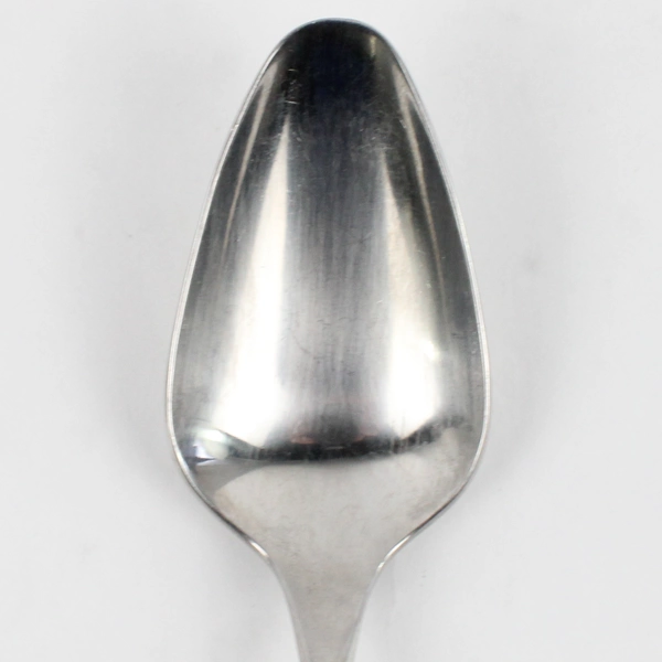 Lot of 2 International Silver Astra Pattern Oval Shaped Soup Spoons SS 7.25"
