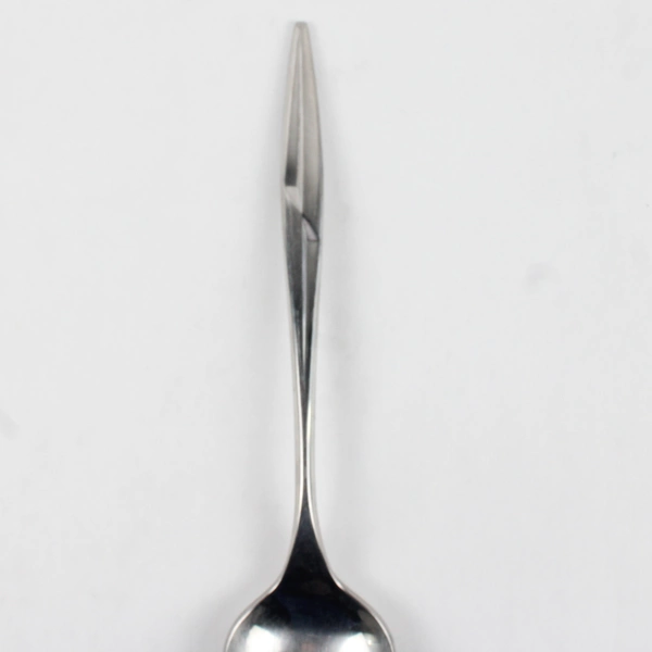 Lot of 2 International Silver Astra Pattern Oval Shaped Soup Spoons SS 7.25"