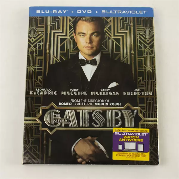 The Great Gatsby Blu-ray DVD, 2013 Warner Bros