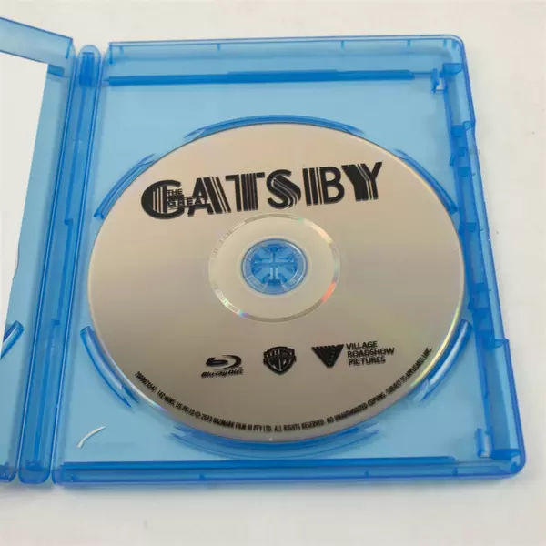 The Great Gatsby Blu-ray DVD, 2013 Warner Bros