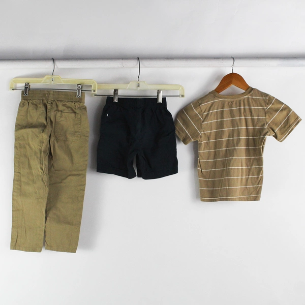 Lot of 3 Mixed Brands Little Boys 4 T-Shirt, Shorts, and Pants