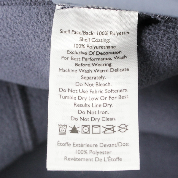 Eddie Bauer Women's 2XL Blue Full Zip Fleece Vest with Zipped Pockets